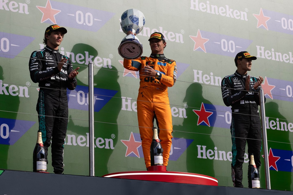 Lando Norris desafia l’opinió de Kimi Antonelli i George Russell sobre l’ordre de la F1