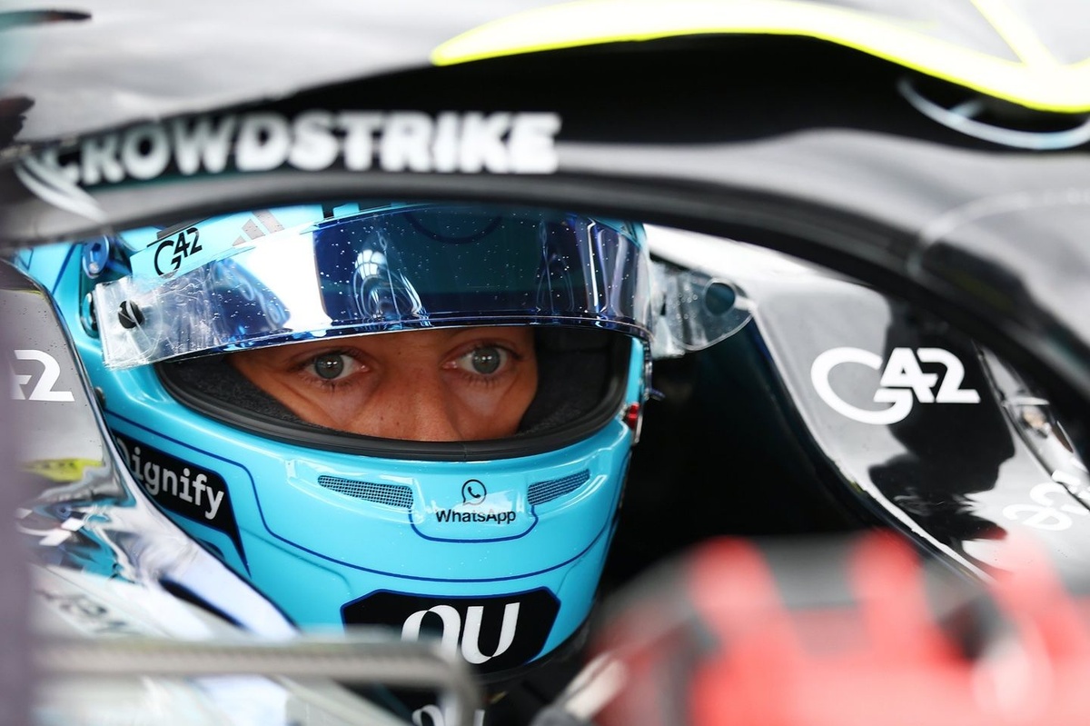 George Russell highlights the difficult battle to keep Lewis Hamilton off the podium at the Dutch GP
