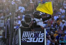 Kyle Larson claims victory in a tumultuous NASCAR race at Gateway