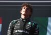 Antonelli celebrates a controversial victory at the Spanish GP