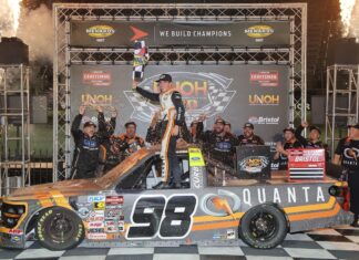 Victoria histórica para Jake Garcia en la NASCAR Truck Series en un inicio dramático de la Chase