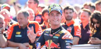 Pedro Acosta, a la recerca de la seva primera victòria a casa de KTM