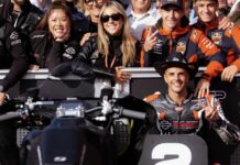 Óscar Gutiérrez en la Harley-Davidson Bagger World Cup