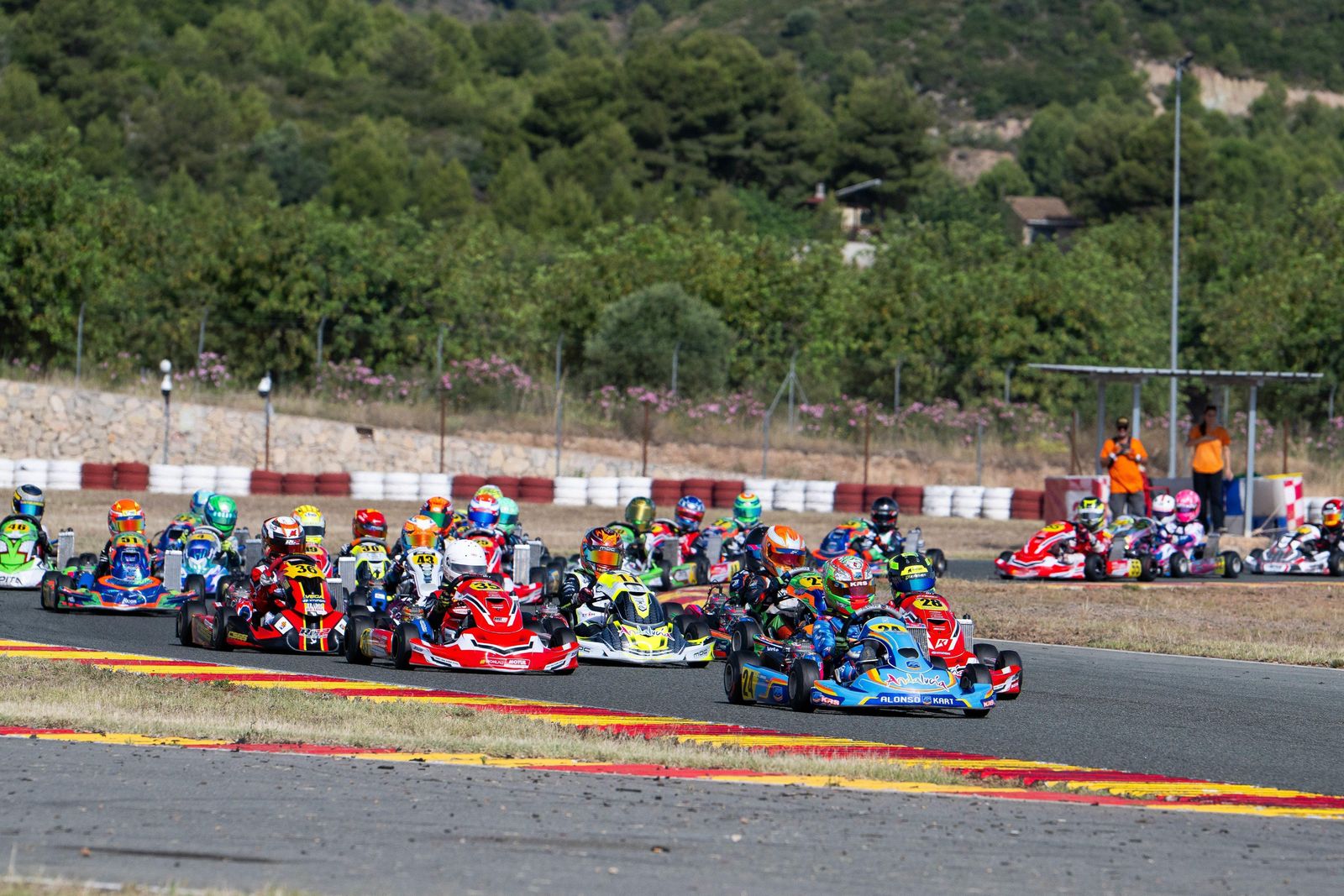 Salida de una carrera del CEK Hyundai 2026