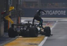 George Russell reconoce su error en el Gran Premio de Singapur