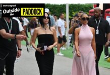 Kim Kardashian i Martin Brundle es reconcilien abans del Gran Premi de Singapur
