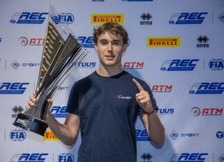 Emanuele Olivieri, prominent driver of the season in the FREC
