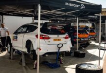 Josh McErlean tests the M-Sport car for WRC 2027 at the end of the ERC