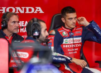 Luca Marini se baja por virus en el Gran Premio de Australia