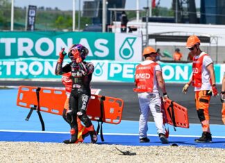 La odisea de Jorge Martín con Aprilia continúa con una nueva lesión