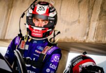 Martins Sesks celebrates a victory in the ERC without clarifying his future in the WRC