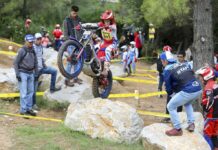Pilot en acció al Trial de Nens de Castellví de Rosanes 2026